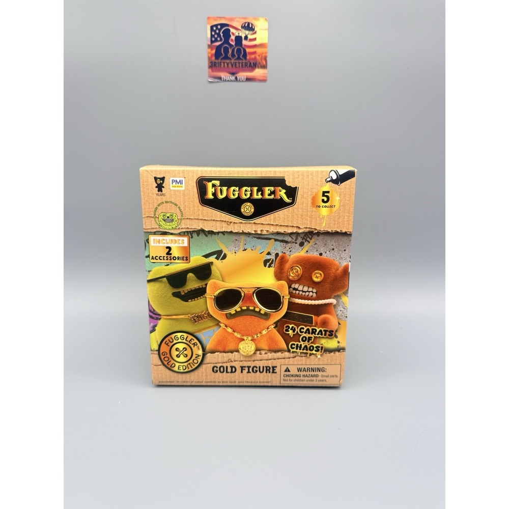 Fuggler Gold Edition Mystery Figure 24 Carats of Chaos Sealed Blind Box